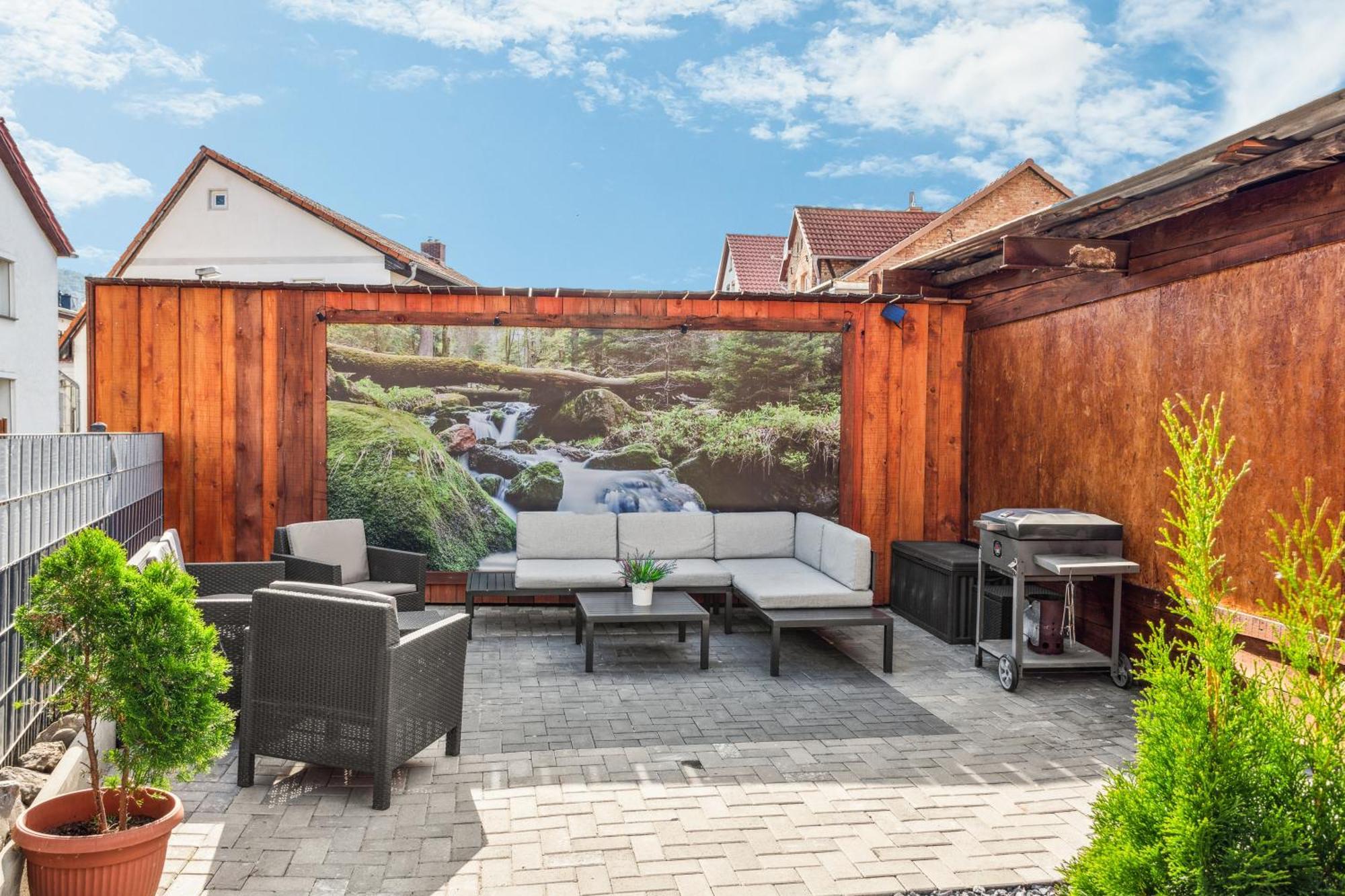 Apartment Harzduft Center Thale - Grill & Garden Extérieur photo